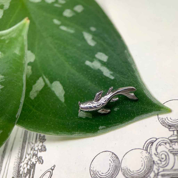 Naso In Titanio Perforante Spirale Zirconia Piercing Spina Spina - Foto 3