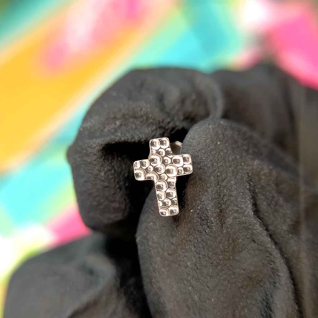 Piercing A Cuore In Acciaio Chirurgico 316L E Titanio G23 - Con Micro Ancora Dermica, Cristallo Rosso - Foto 2