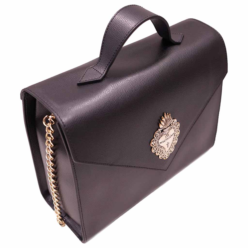 Bauletto Les Magdalènes El Rana in vera Pelle Italiana