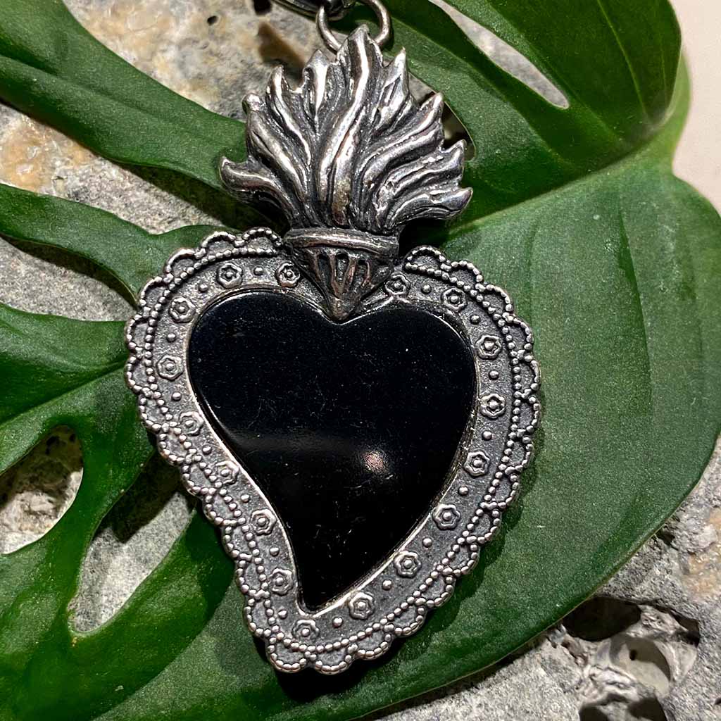 Ciondoli a forma di cuore religioso rosso classico da 1 pezzo per la creazione di gioielli Pendenti Ex Voto color oro Collana con zirconi trasparenti fai da te  36